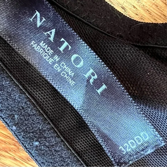 Natori Black Padded Underwire Bra 32DDD - Picture 6 of 6